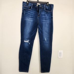 Size 13 Junior jeans with small tear/holes near knees